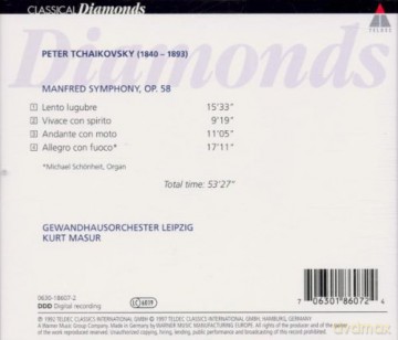 Pyotr Tchaikovsky: Manfred-Sinfonie [CD]