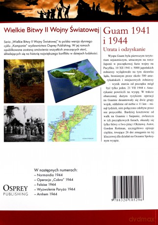 Wielkie bitwy... Guam 1941 i 1944 Utrata... [KSIĄŻKA]
