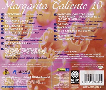 Margarita Caliente Vol. 10 [CD]