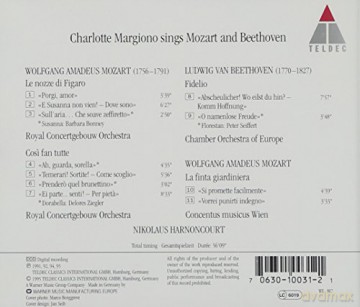 Charlotte Margiono: Margiono Singt Mozart Und Beethoven [CD]