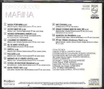 Marina: Marina-Personalidade [CD]