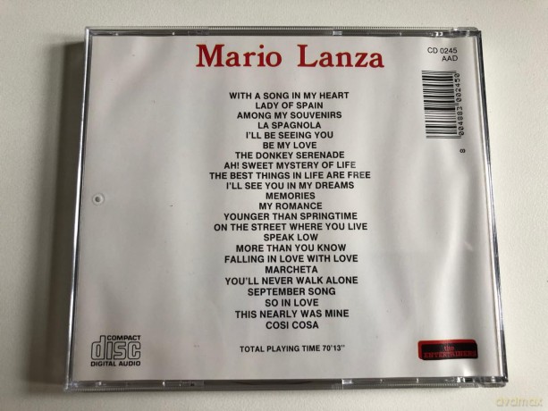 Mario Lanza: Mario Lanza [CD]