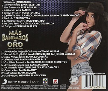 Mas Bandazos De Oro [CD]