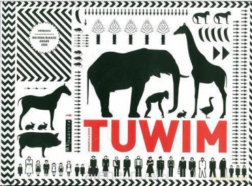 Wiersze dla dzieci - Tuwim (czarno-biała) [KSIĄŻKA]