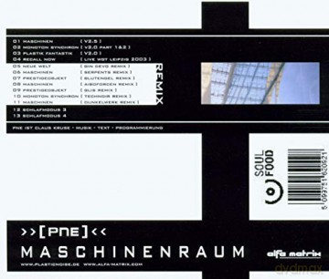 Plastic Noise Experience: Maschinenraum [CD]