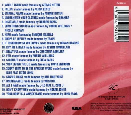 Massive Love And Karaoke Hits, Vol. 1 [CD]