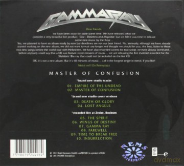 Gammaray: Master of Confusion [CD]