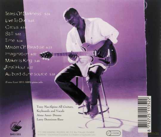 Tony Macalpine: Master of Paradise [CD]