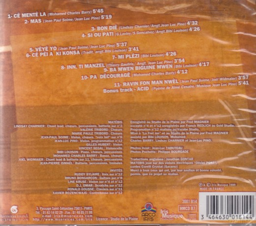 Matebis: Matebis [CD]