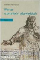 Wiersze w pytaniach i odpowiedziach LO [KSIĄŻKA]