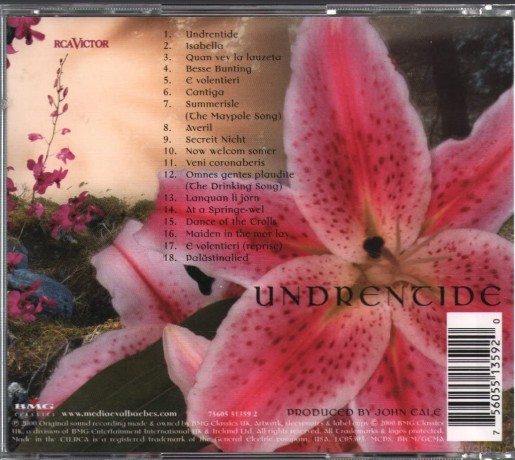 Mediaeval Baebes: Mediaeval Baebes - Undrentide [CD]