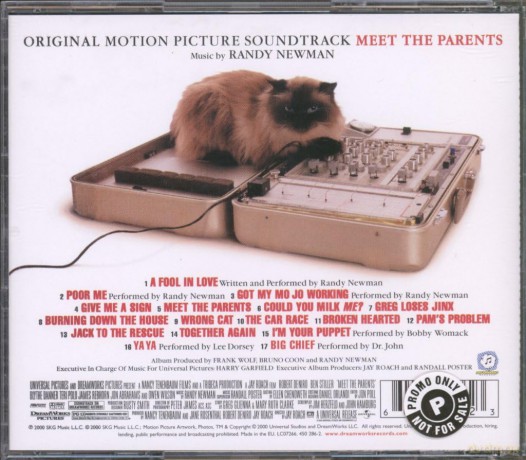 Randy Newman: Meet the Parents [CD]