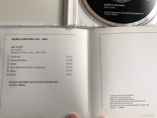 Radio-Sinfonie-Orchester Frankfurt: Mein Vaterland [CD]