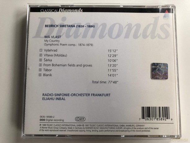 Radio-Sinfonie-Orchester Frankfurt: Mein Vaterland [CD]