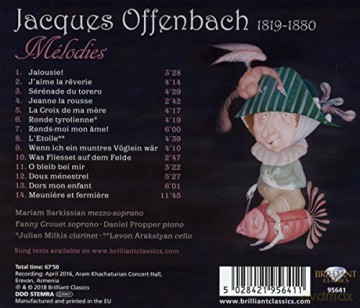J. Offenbach: Melodies [CD]