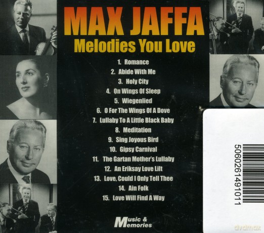 Max Jaffa: Melodies You Love - Max Jaffa [CD]
