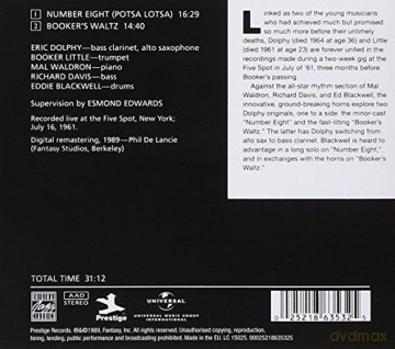 Eric Dolphy: Memorial Album [CD]