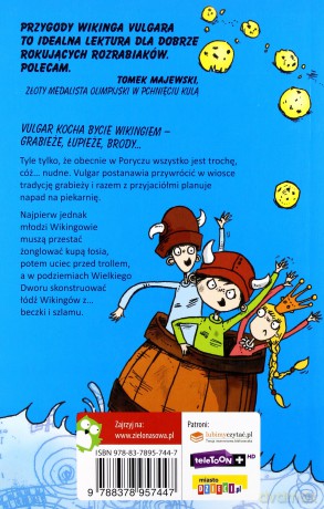 Wiking Vulgar i zdobywcy owsianych ciasteczek cz.1 [KSIĄŻKA]