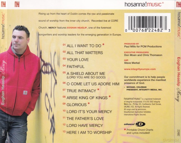 Eoghan Heaslip: Mercy/Live From Dublin [CD]