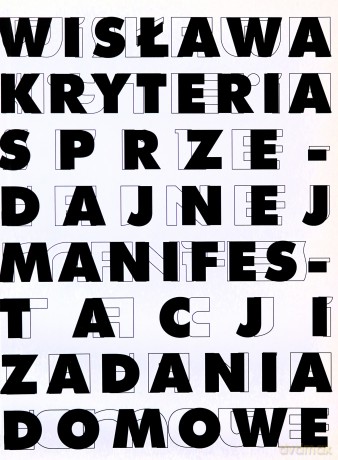 Wisława.Kryteria sprzedajnej manifestacji [KSIĄŻKA]