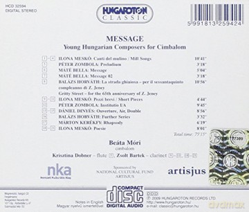Message-Young Contemporary Hungarian Composers: Message [CD]