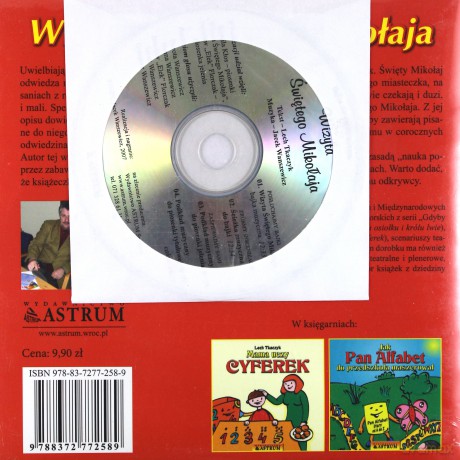 Wizyta Świętego Mikołaja +CD [KSIĄŻKA]+[CD]