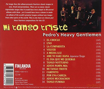 Pedro's Heavy Gentlemen: Mi Tango Triste [CD]