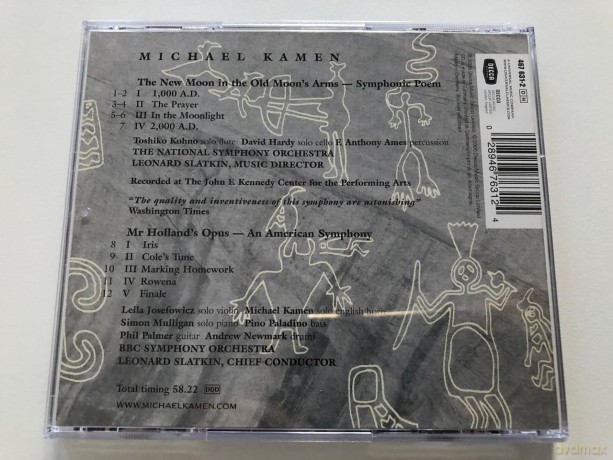 Leonard Slatkin: Michael Kamen - The New Moon In The Old Moon's Arms [CD]