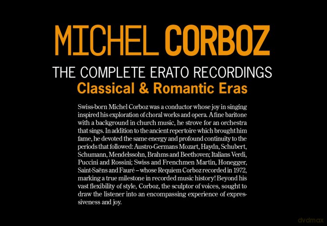 Michel Corboz: Michel Corboz Complete Erato Recordings [36CD]