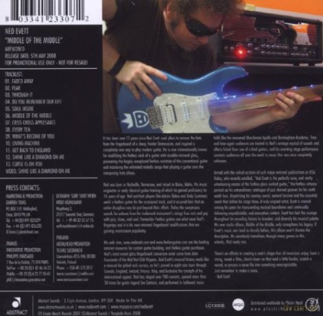 Ned Evett: Middle of the Middle [CD]