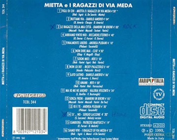 Mietta E I Ragazzi Di Via Meda: Mietta E I Ragazzi Di Via Meda - Sanremo 93 [CD]