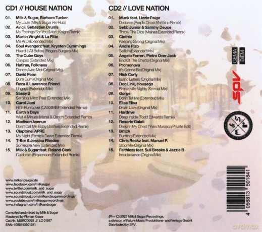 Milk And Sugar Miami Sessions 2023 [2CD]