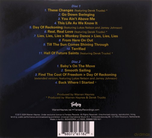 Warren Haynes: Million Voices Whisper [2CD]