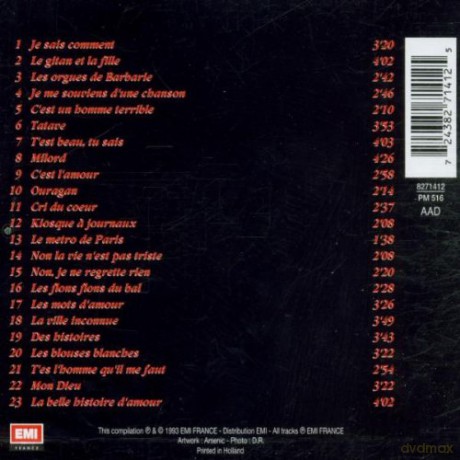 Edith Piaf: Milord [CD]