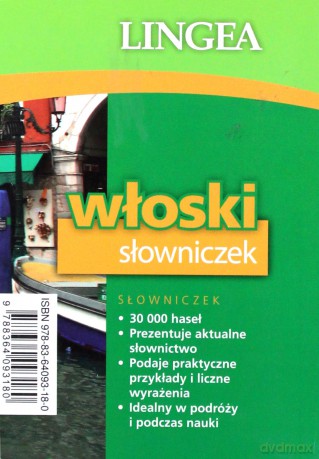 Włoski słowniczek Lingea [KSIĄŻKA]