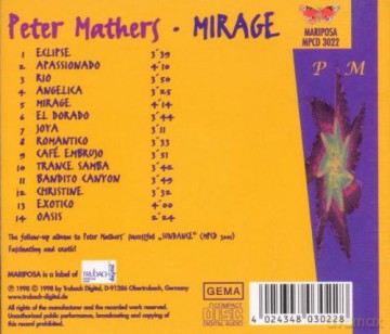 Peter Mathers: Mirage [CD]