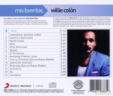 Willie Colon: Mis Favoritas [CD]