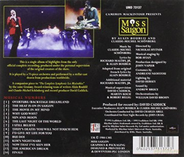 Miss Saigon: Miss Saigon-Highlights [CD]