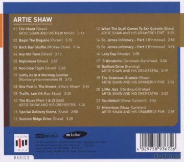 Artie Shaw: Misterioso [CD]
