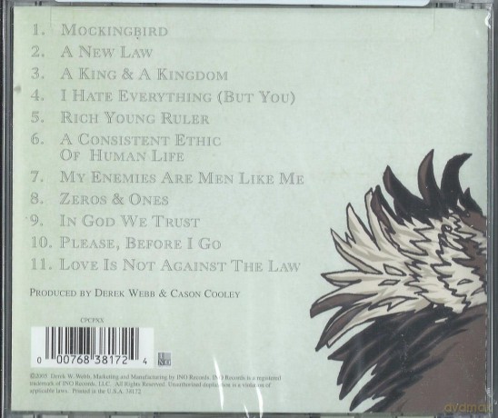 Derek Webb: Mockingbird [CD]