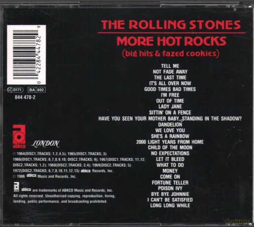 Rolling Stones: More Hot Rocks - Big Hits and Fazed Cookies [CD]
