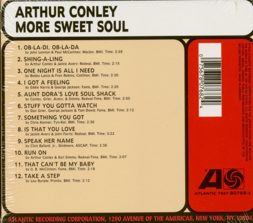 Arthur Conley: More Sweet Soul [CD]