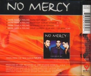 No Mercy: More Than A Feeling [CD]