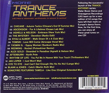 More Trance Anthems [CD]