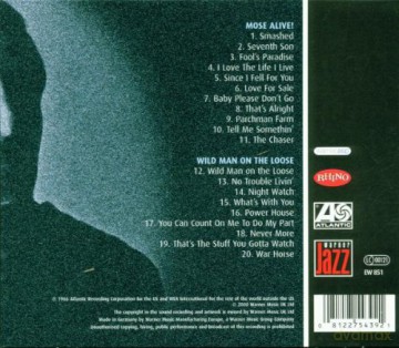 Mose Allison: Mose Alive!/Wild Man On The Loose [CD]
