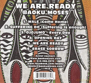 Cd Baoku Moses We Are Ready: Moses Baoku - We Are Ready [CD]