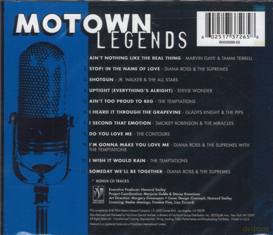 Motown Legends 3 [CD]