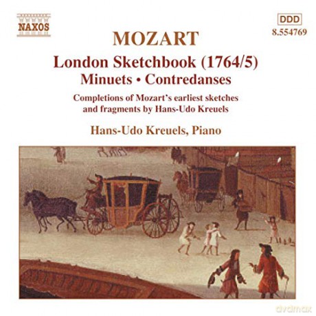 Wolfgang Amadeus Mozart: Mozart - London Sketchbook [CD]