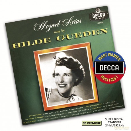 Hilde Gueden: Mozart Arias Sung by Hilde Gueden [CD]