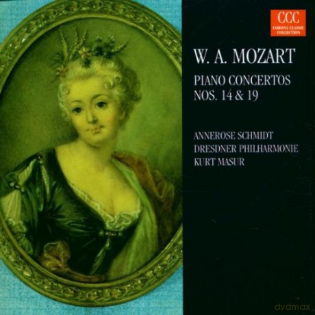 Mozart,W.A.:Klavierkozerte Nr.14kv+19f-D [CD]